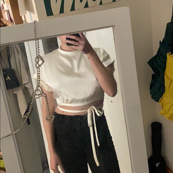 NWT orseund iris LE CLUB TOP IVORY L - Picture 4 of 4